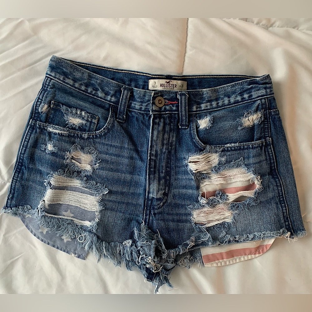 Hollister Flag Shorts